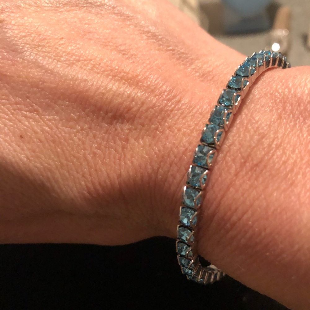 Touchstone by Swarovski March Birthstone Bracelet